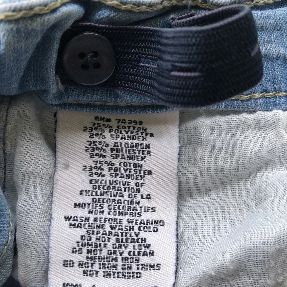 DKNY Girls Hipster Jean Shorts - Picture 6 of 8
